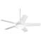 56" Casa Endeavor® White Finish LED Ceiling Fan with Remote