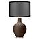 Carafe Ovo Table Lamp with Organza Black Shade