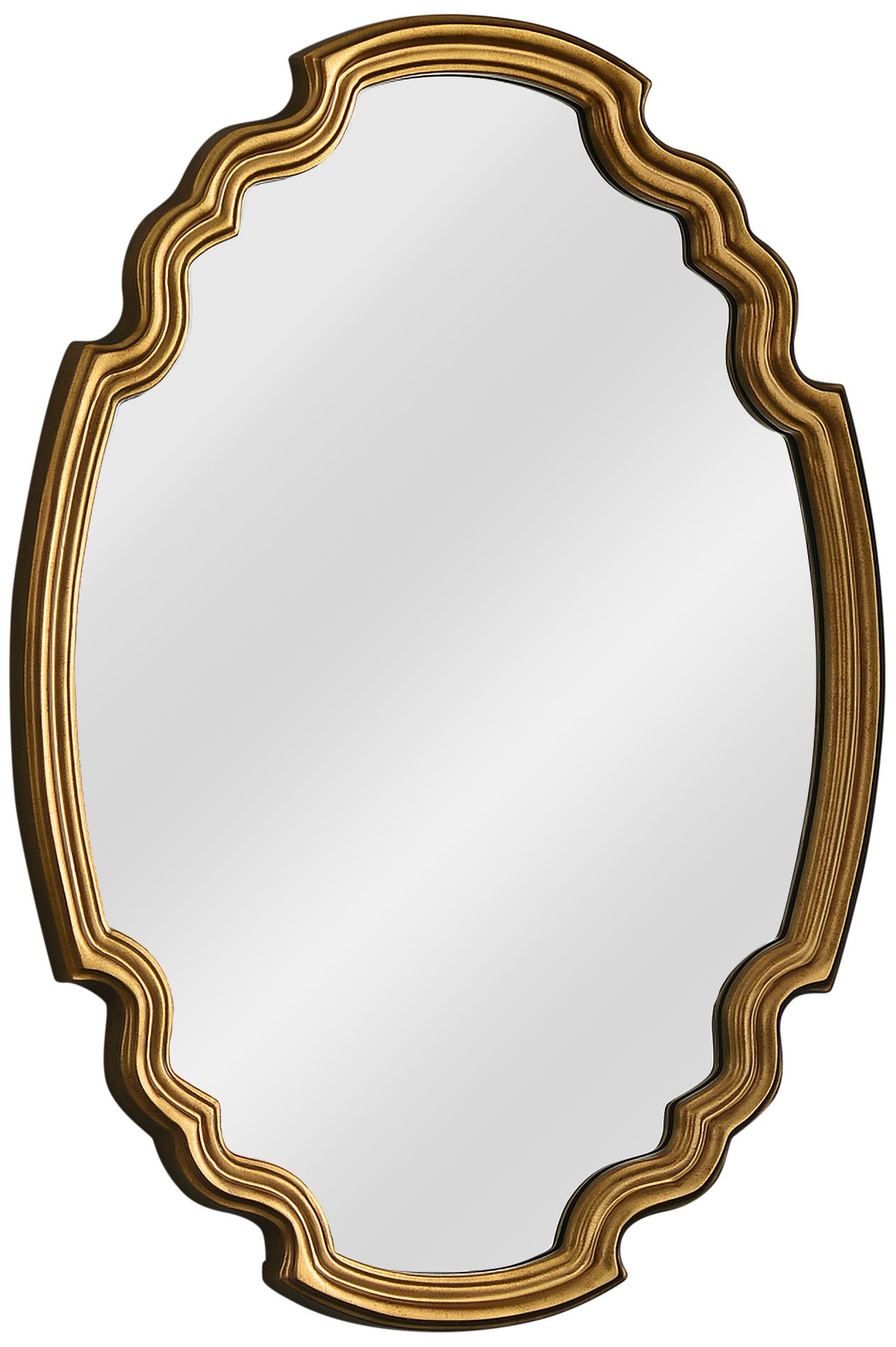 Kenroy Home Backstage Gold 24 1/2" x 35 Wall Mirror