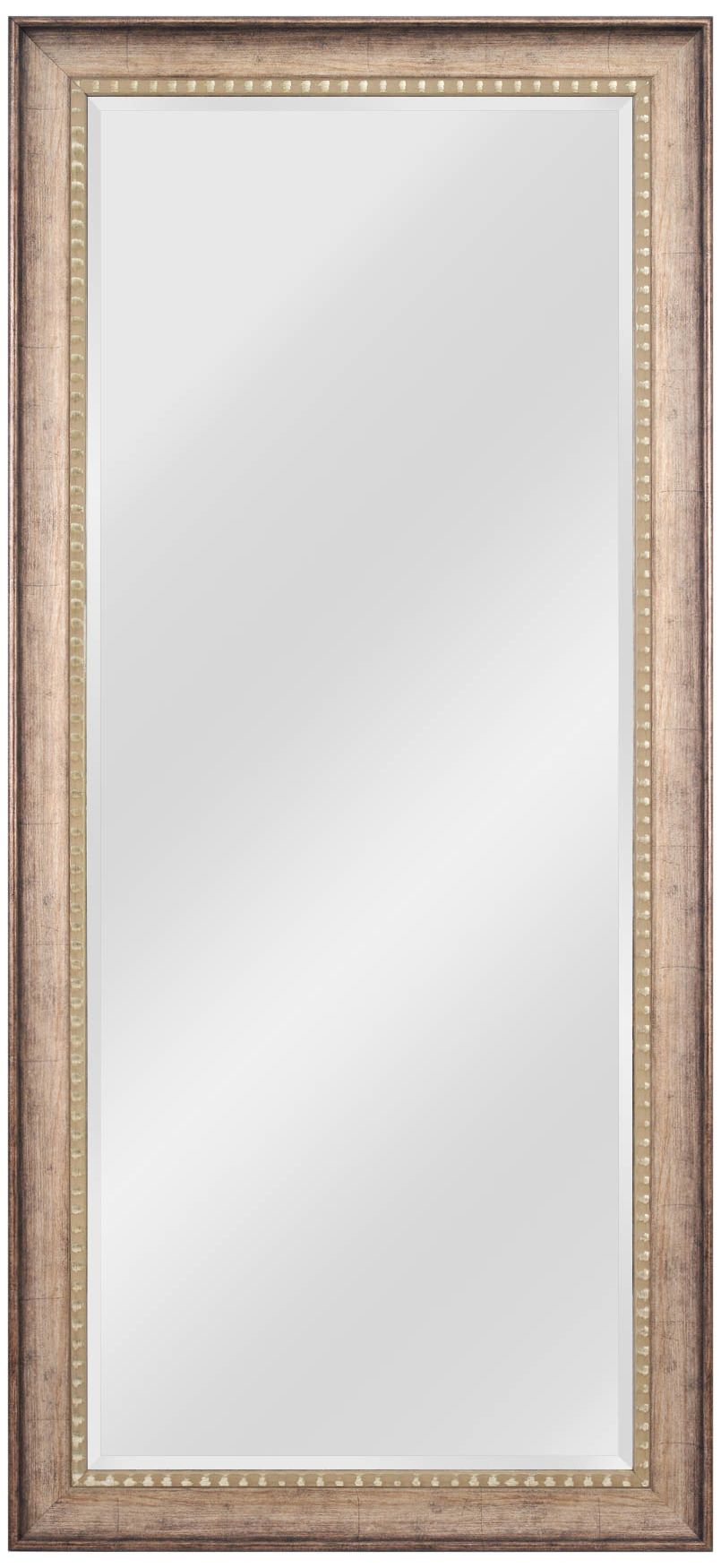 Kenroy Home Amiens Antiqued Gold 30" x 66" Floor Mirror