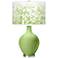 Lime Rickey Mosaic Giclee Ovo Table Lamp