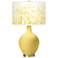 Daffodil Mosaic Giclee Ovo Table Lamp