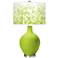 Tender Shoots Mosaic Giclee Ovo Table Lamp
