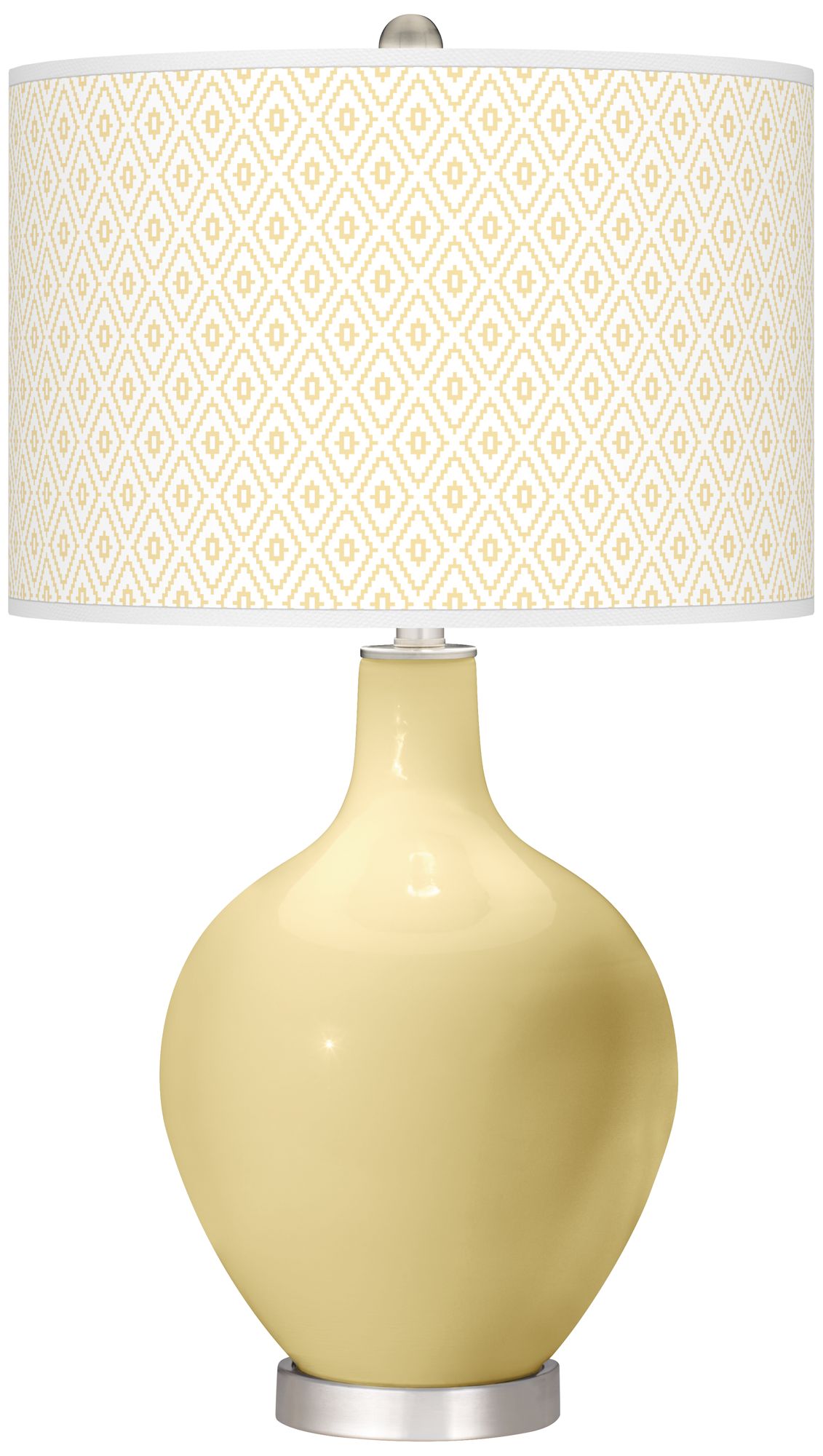 Butter Up Diamonds Ovo Table Lamp