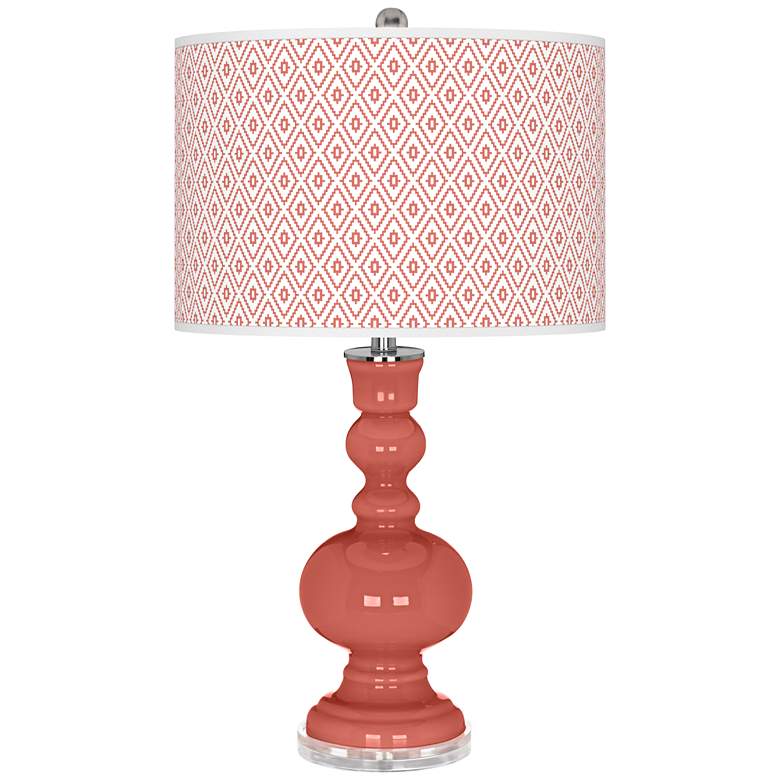 Image 1 Coral Reef Diamonds Apothecary Table Lamp