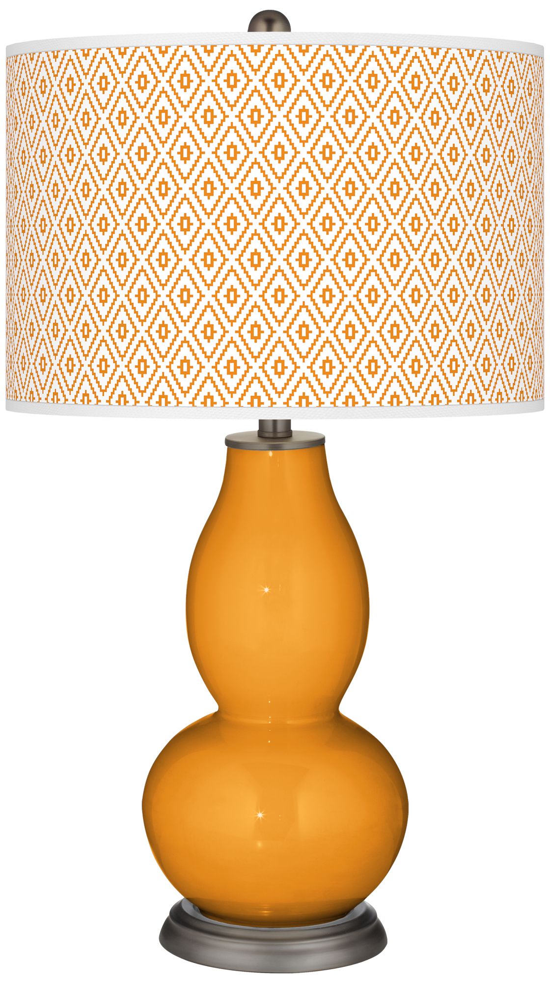 Carnival Diamonds Double Gourd Table Lamp