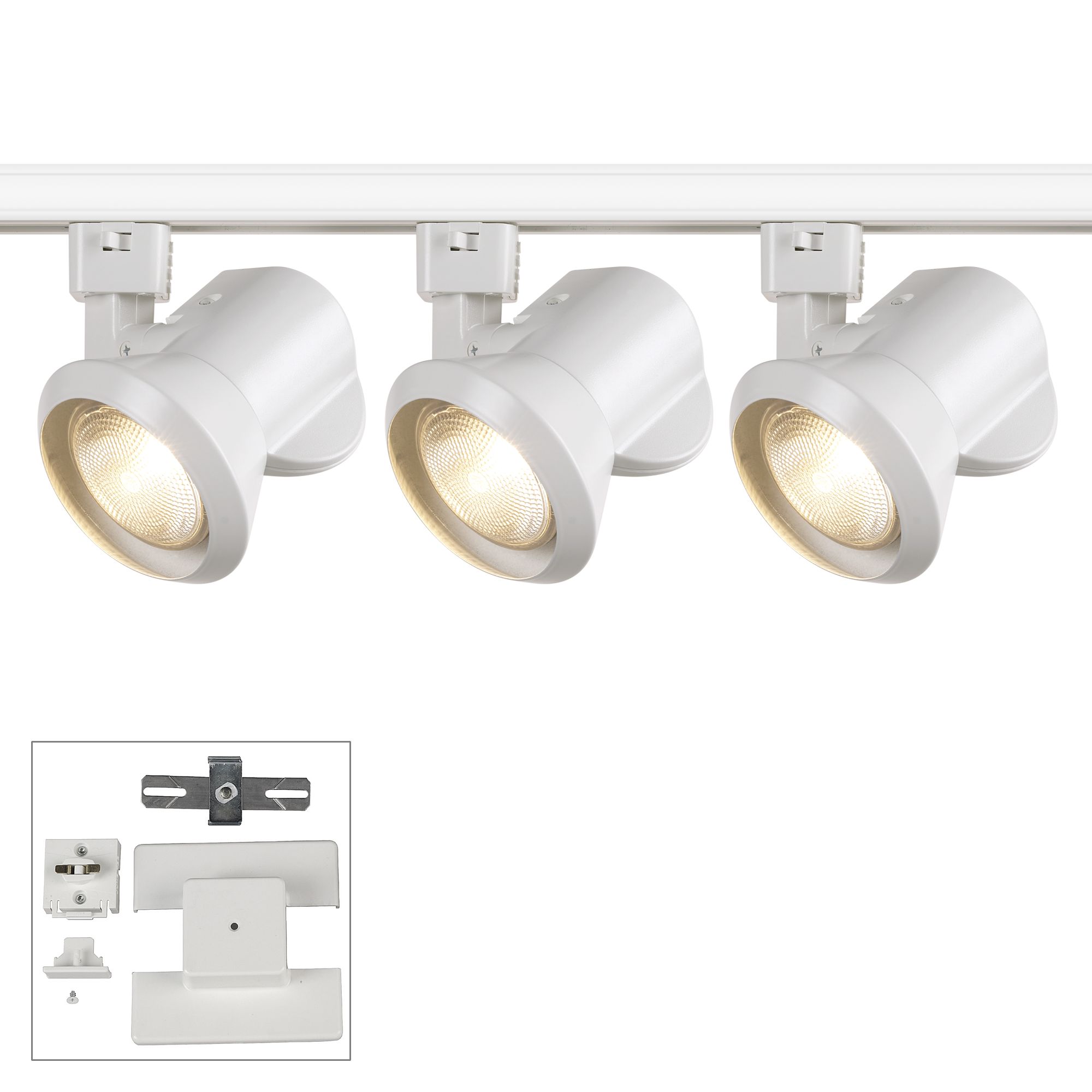 Monorail Lighting Flexible Track Kits and Components Lamps Plus