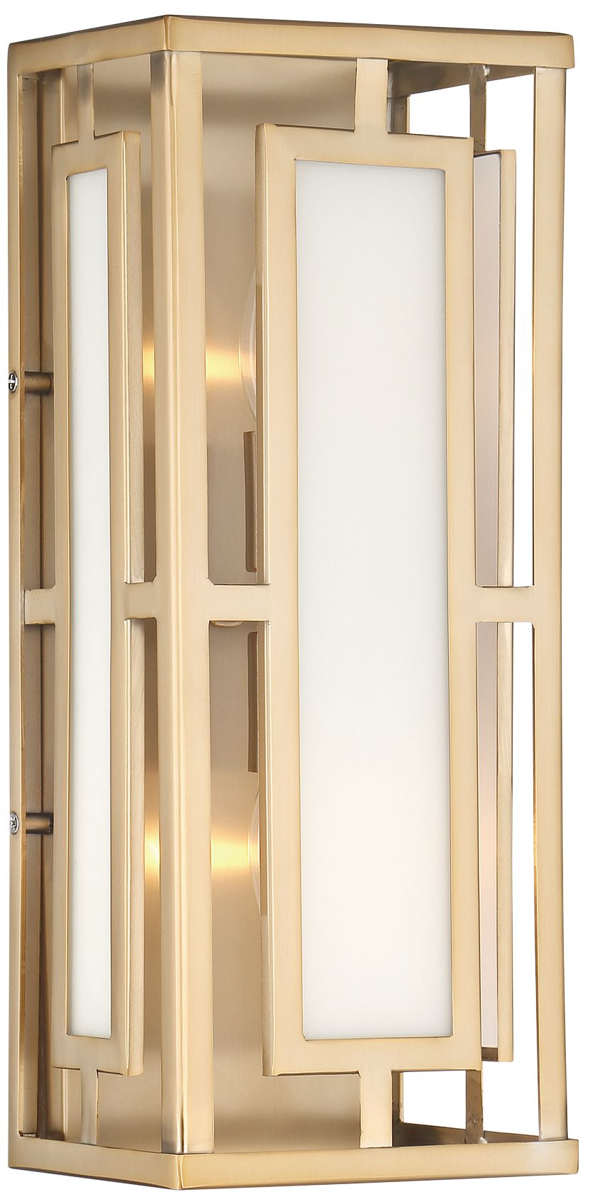 Crystorama Hillcrest 15" High Vibrant Gold Wall Sconce
