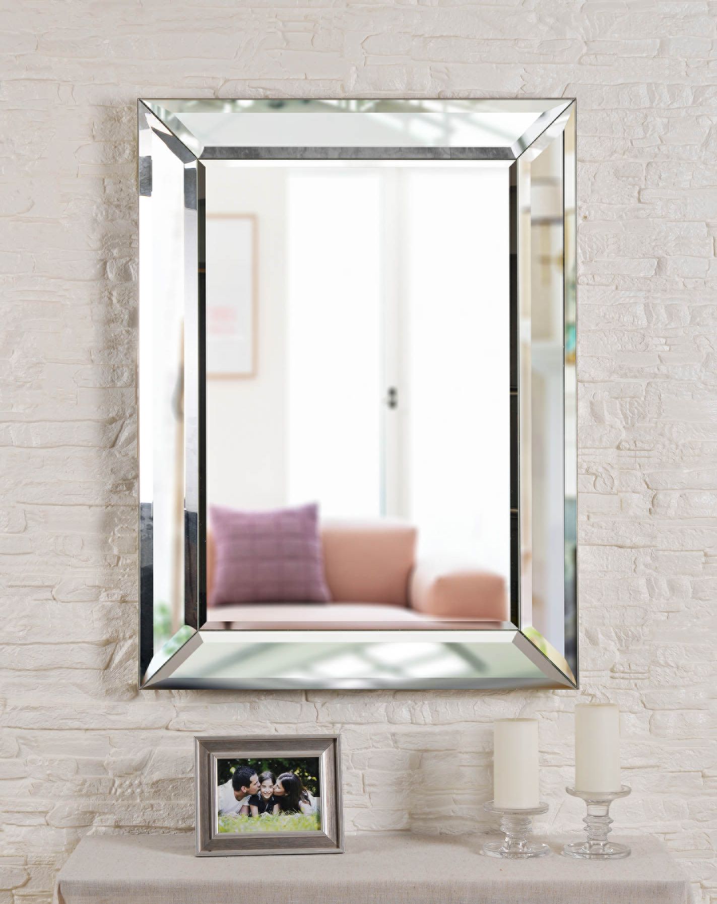 Kenroy Home Beverly 30" x 40" Wall Mirror
