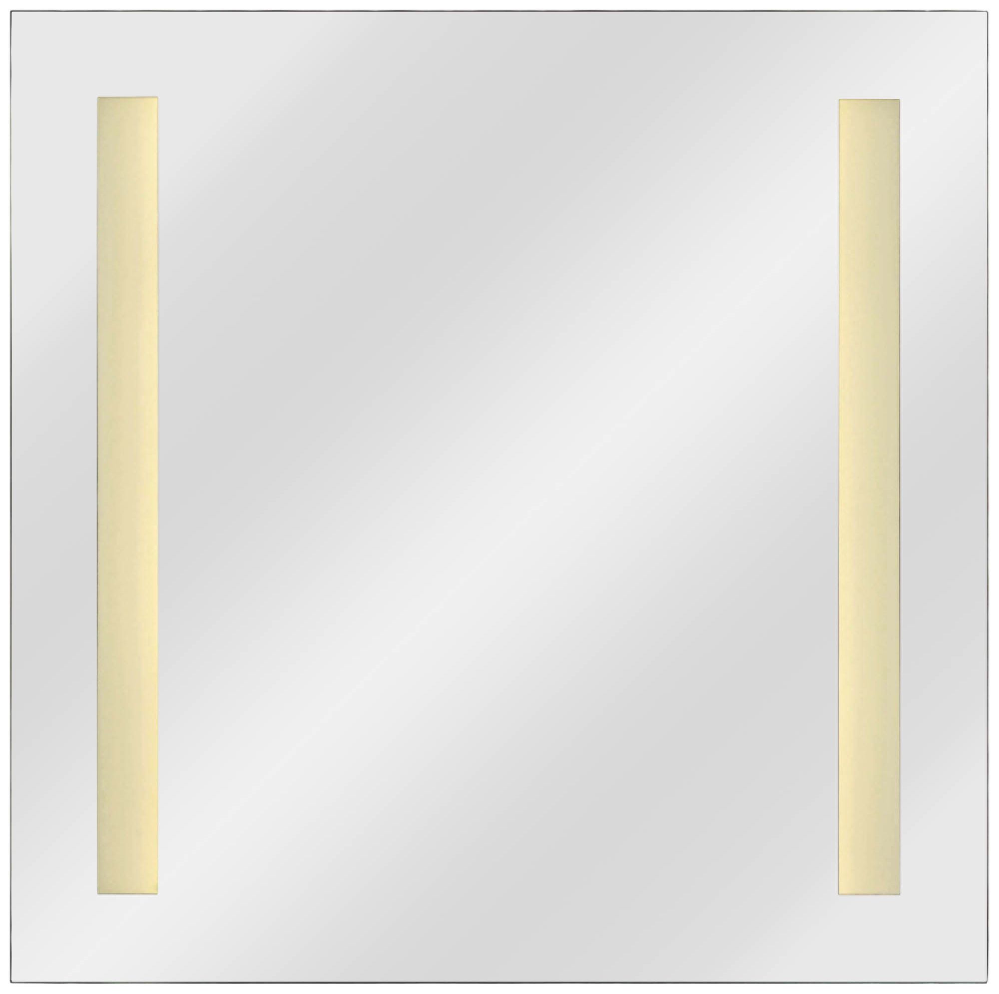 Kenroy Home Rifletta 25 1/2" Square LED Wall Mirror