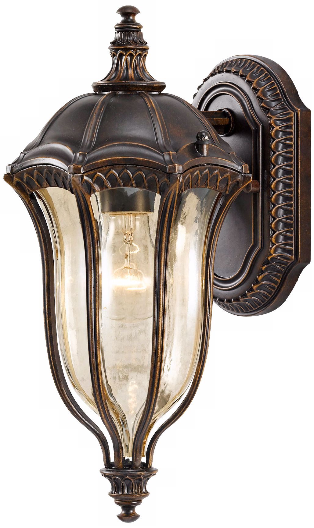 Feiss Baton Rouge 15" High Outdoor Wall Lantern