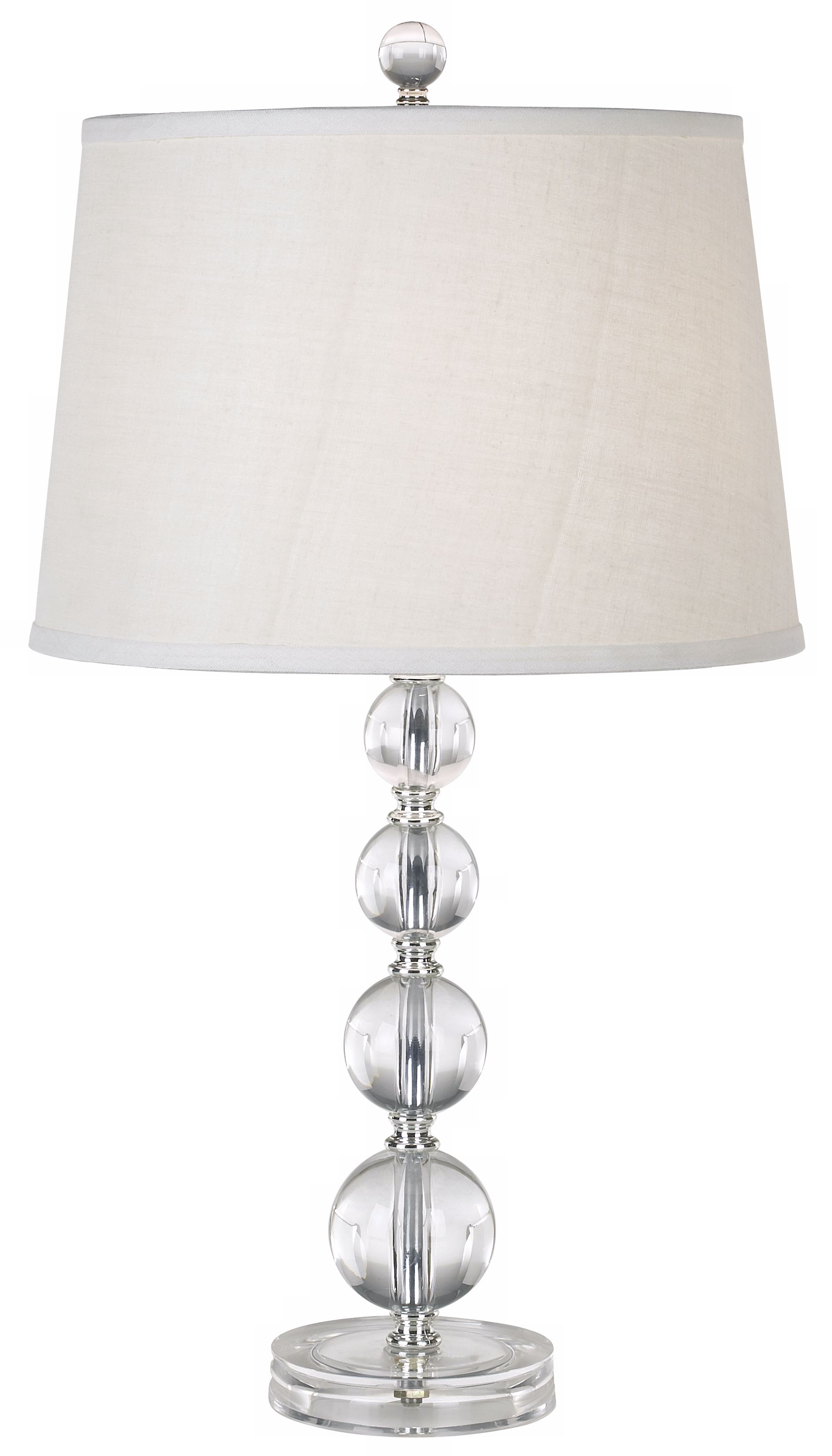 stacked ball table lamp