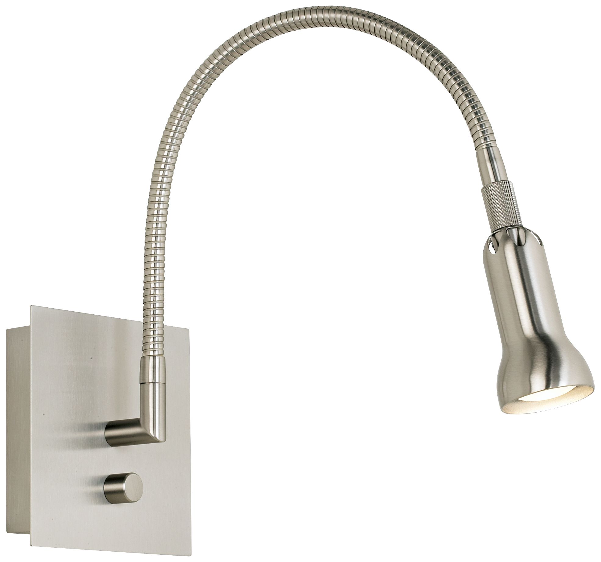 Holtkoetter Satin Nickel Halogen Wall Light
