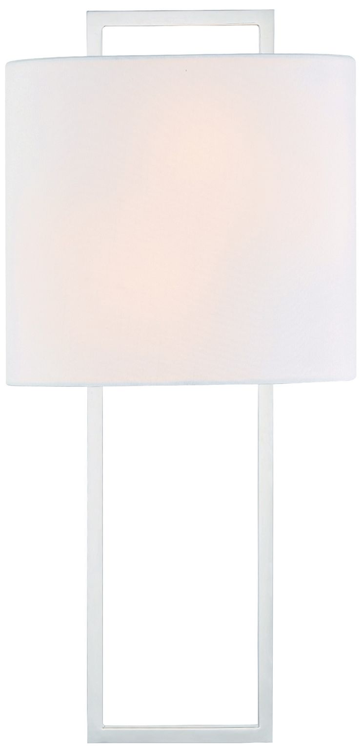 Crystorama Fremont 21" High Polished Nickel Wall Sconce