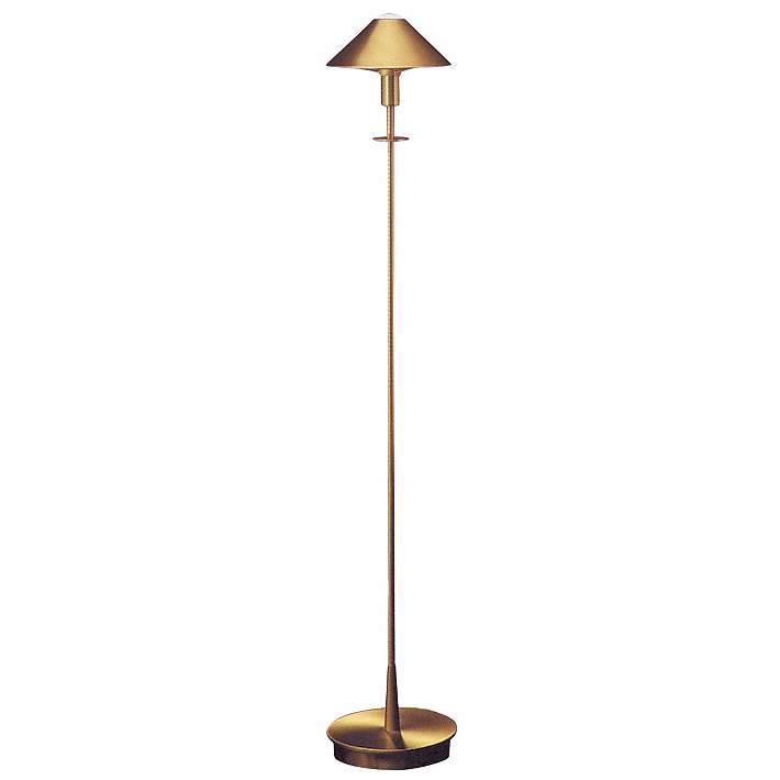 Holtkoetter Antique Brass Metal Cone, Holtkoetter Floor Lamps