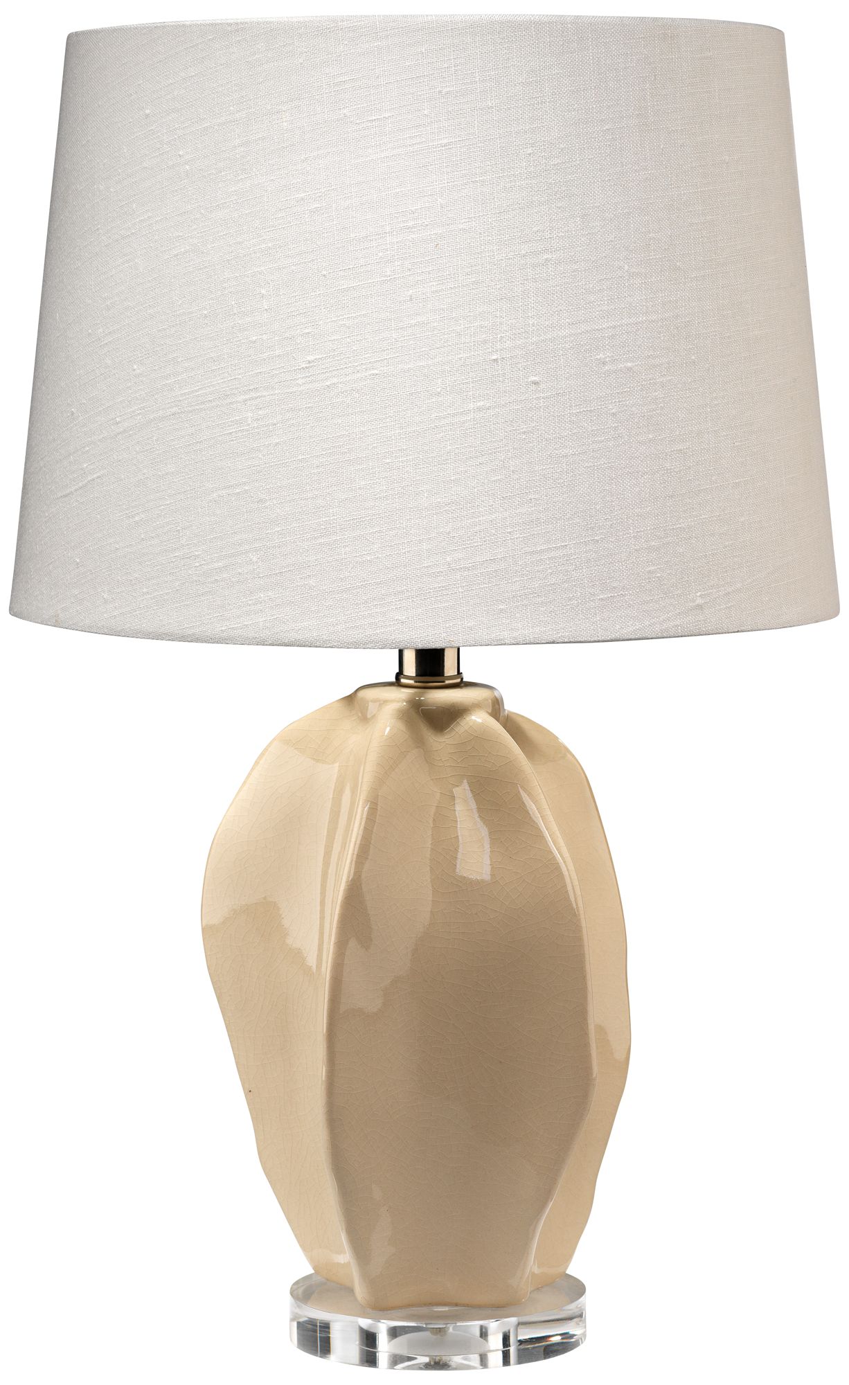 Jamie Young Hermosa Cream Ceramic Accent Table Lamp 63A01 Lamps Plus