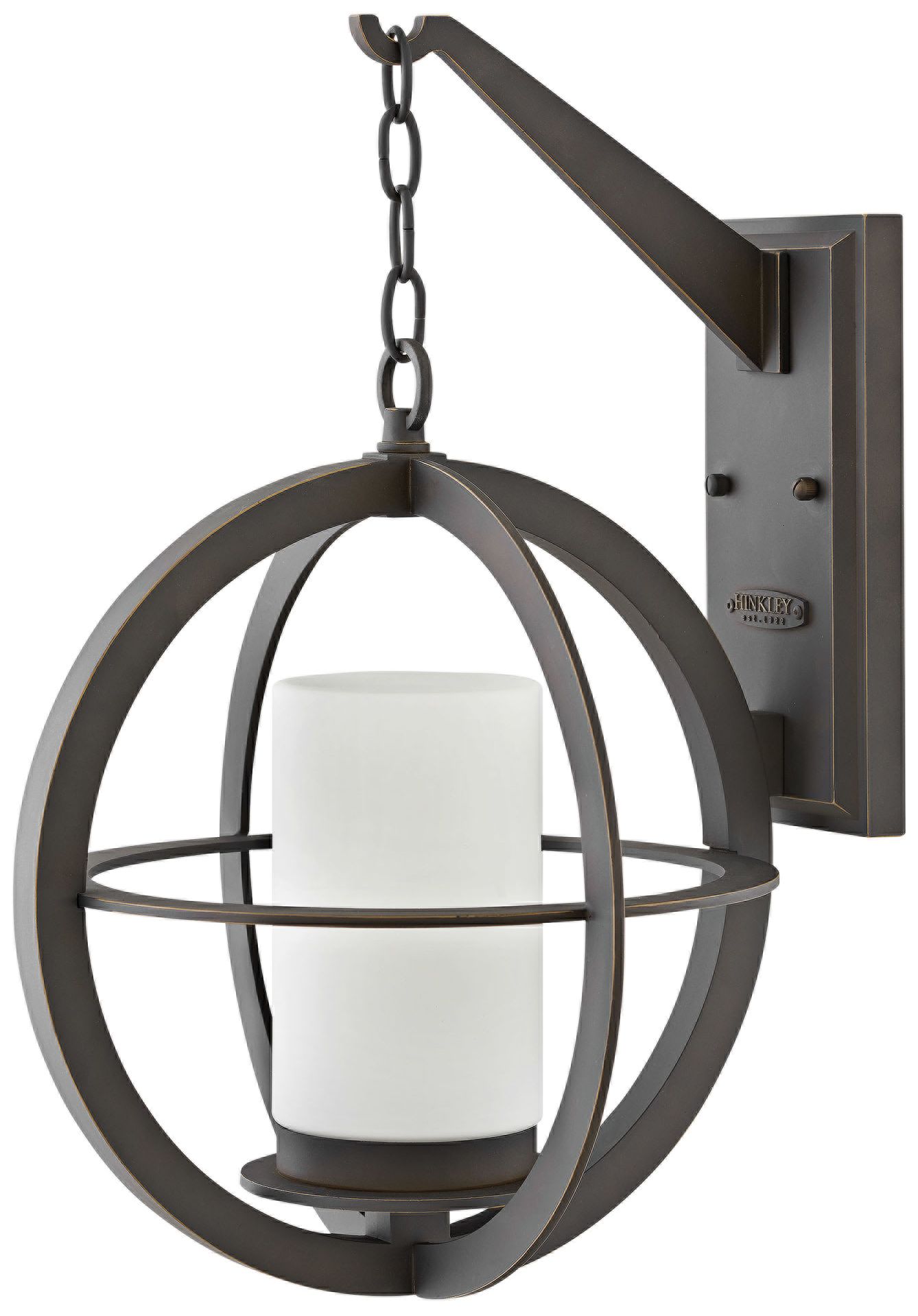 Hinkley Compass 21"H Oil-Rubbed Bronze Outdoor Wall Light