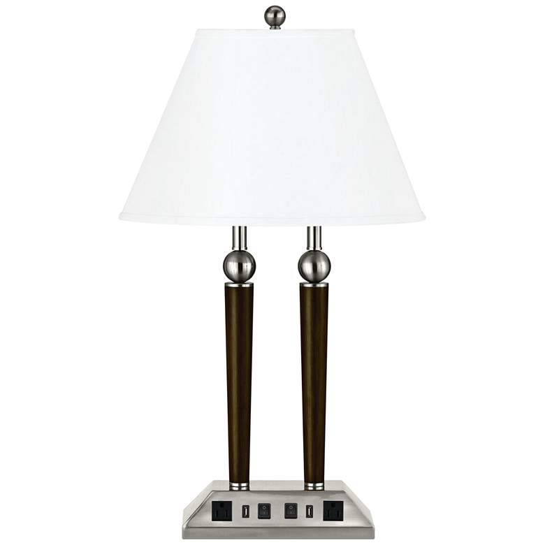 dual light table lamp