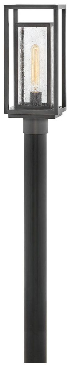 Hinkley Republic 17"H Oil-Rubbed Bronze Outdoor Post Light