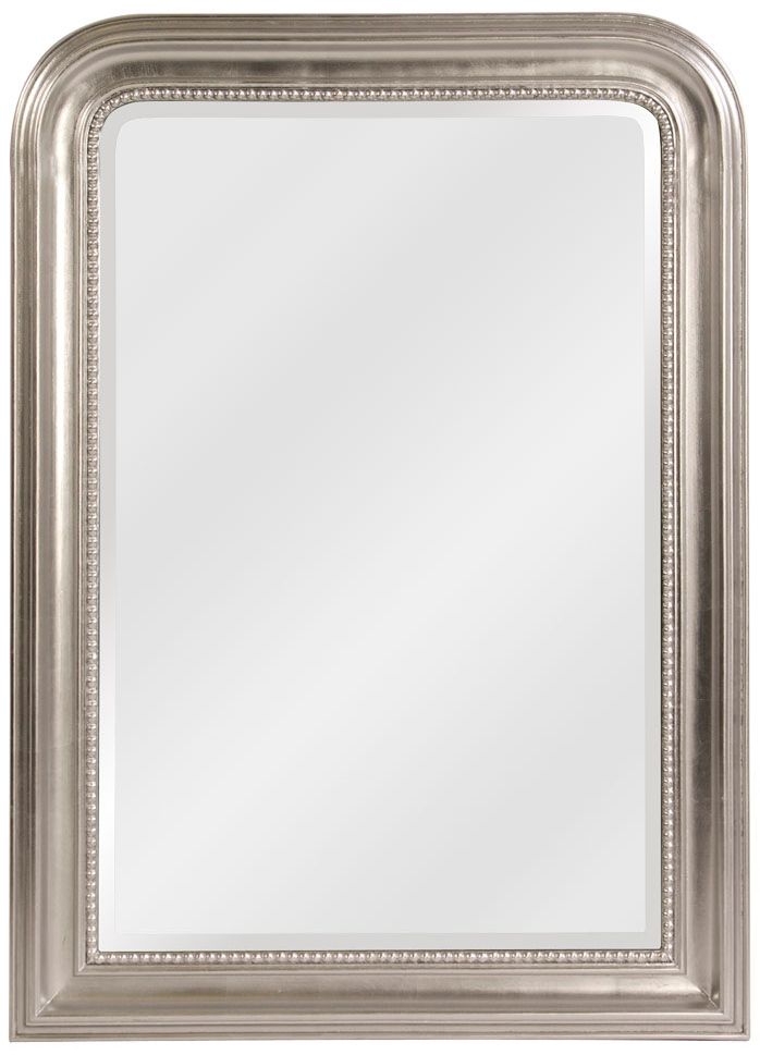 Howard Elliott Sterling Silver 30 1/2" x 42" Wall Mirror
