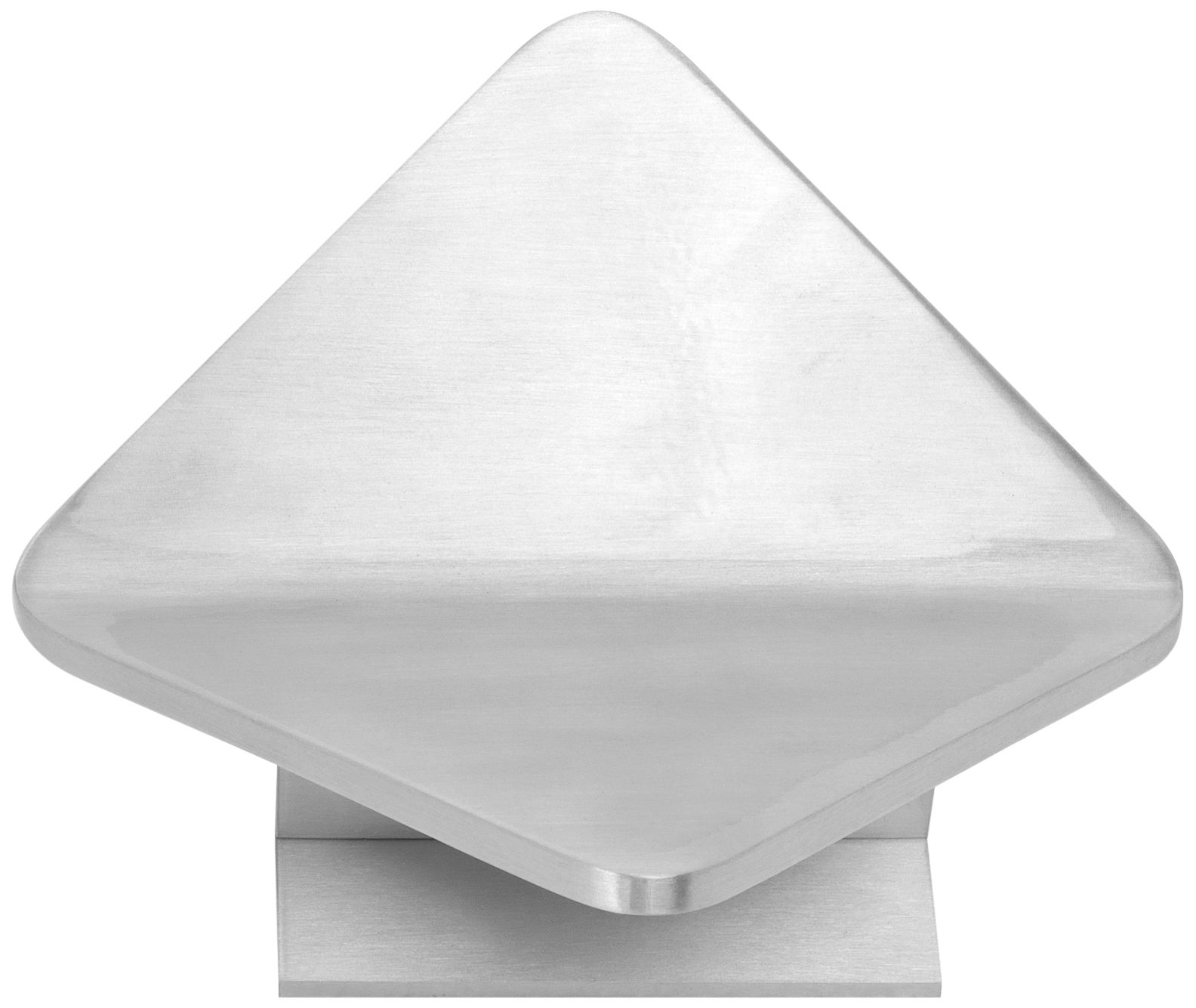 ET2 Alumilux 6 3/4"H Satin Aluminum LED Outdoor Wall Light