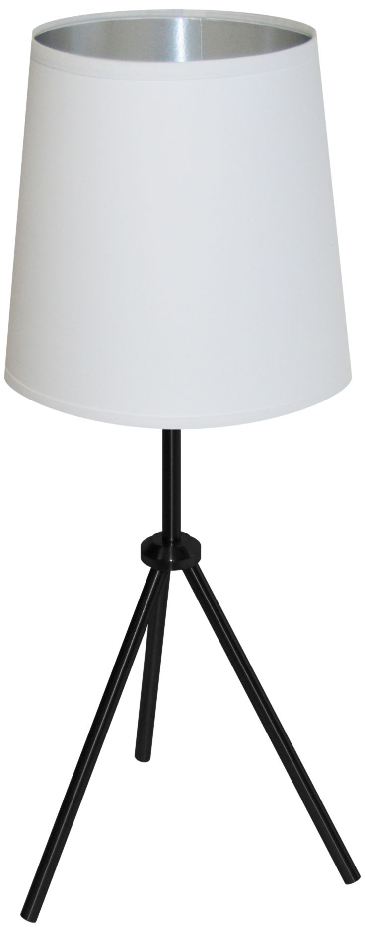 silver tripod table lamp