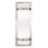 Minka Lavery Contemporary 17&quot;H Brushed Nickel Wall Sconce
