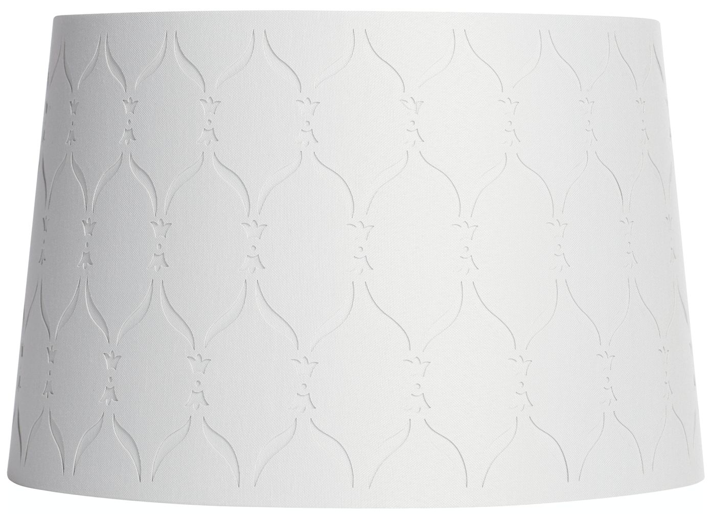 Arabesque Laser Cut Drum Lamp Shade 13x15x10 (Spider)