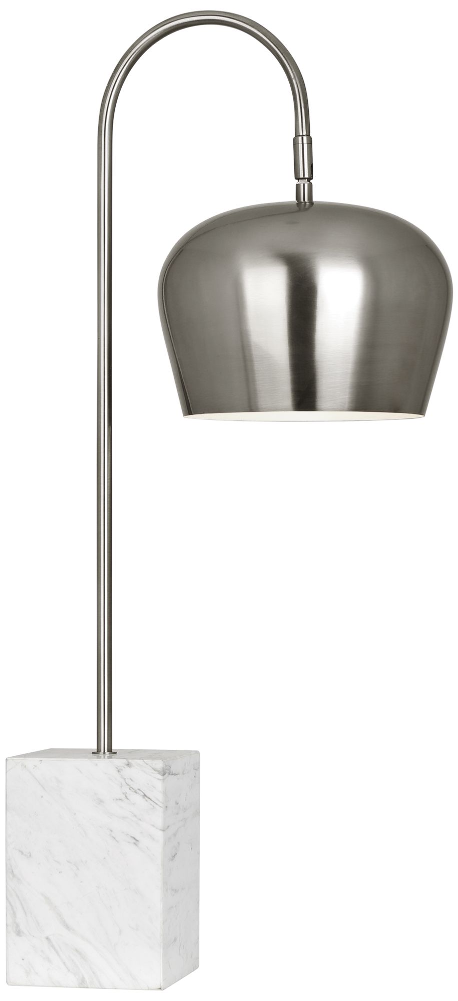 Rico Espinet Bumper Dark Antique Nickel Metal Arc Desk Lamp