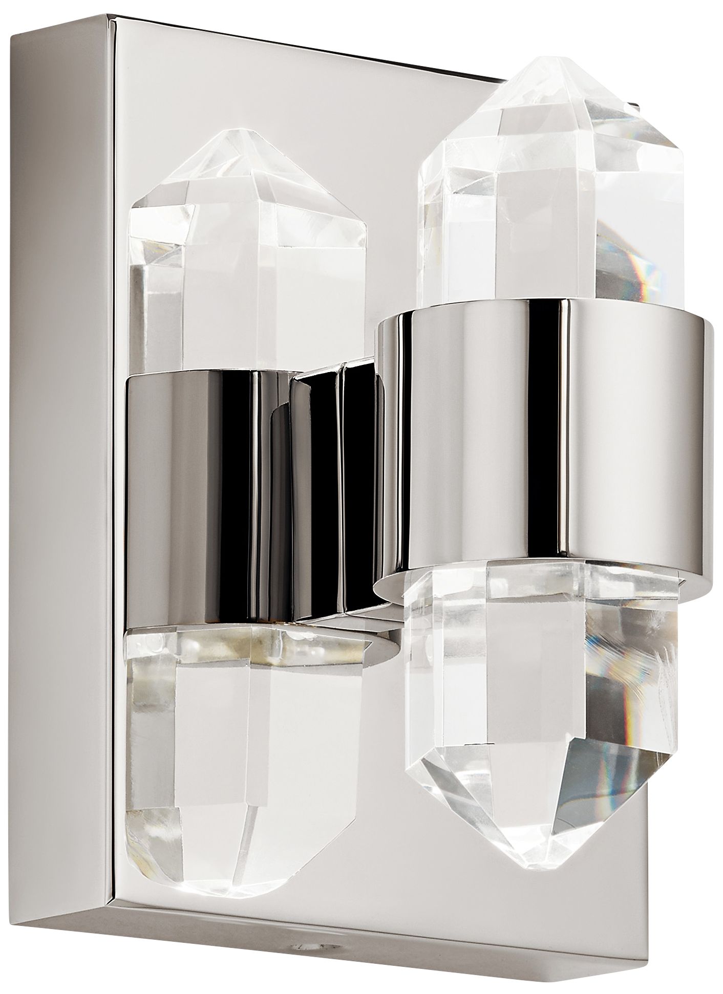 Elan Arabella 6" High Polished Nickel LED Wall Sconce
