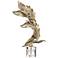 Uttermost Fall Leaves 26 1/2"H Champagne Silver Sculpture