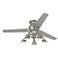 60" Spyder Tapered Blade Retro 5-Light LED Ceiling Fan with Pull Chain