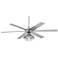 60" Turbina Max™ DC Franklin Park Damp LED Ceiling Fan
