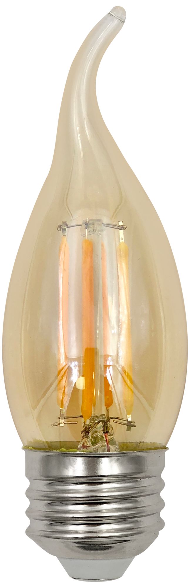 60W Equivalent Amber 5.5W LED Dimmable Filament Flame