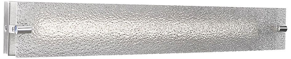 Blaze 28 1/4" Wide Brushed Nickel Water Glass LED Bath Light