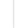 White 84" High Direct Burial Post Light Pole