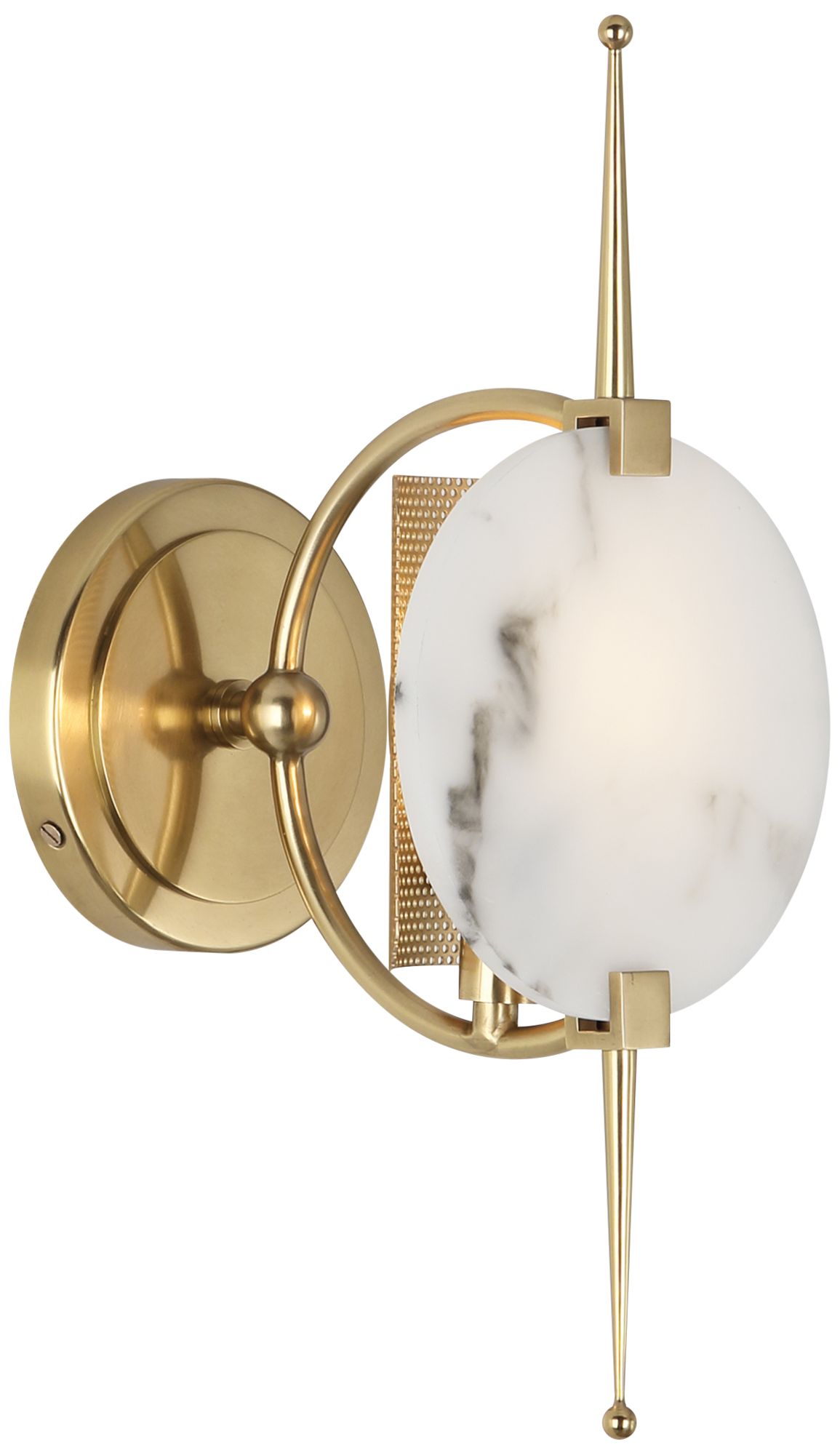 wall lights brass modern