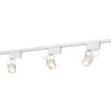 Pro Track&#174; White Finish 3-Light Linear Track Kit  For Wall or Ceiling