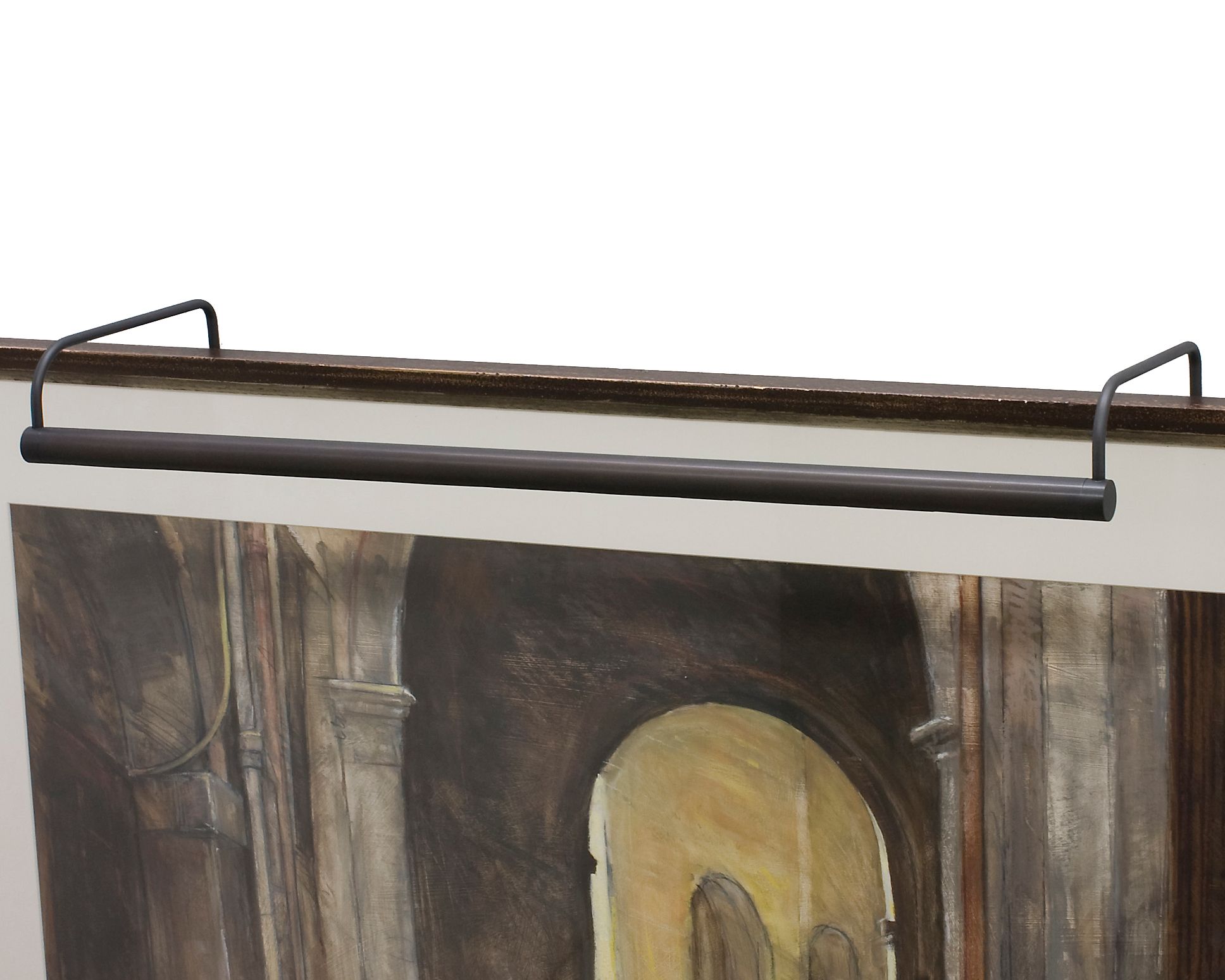 Slim-Line 40" Wide Oil-Rubbed Bronze Plug-In Picture Light