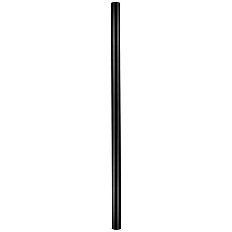 Black Finish 84&quot; HIgh Direct Burial Outdoor Post Light Pole