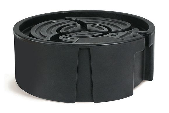 Henri Studio Black Underground Basin and Cover