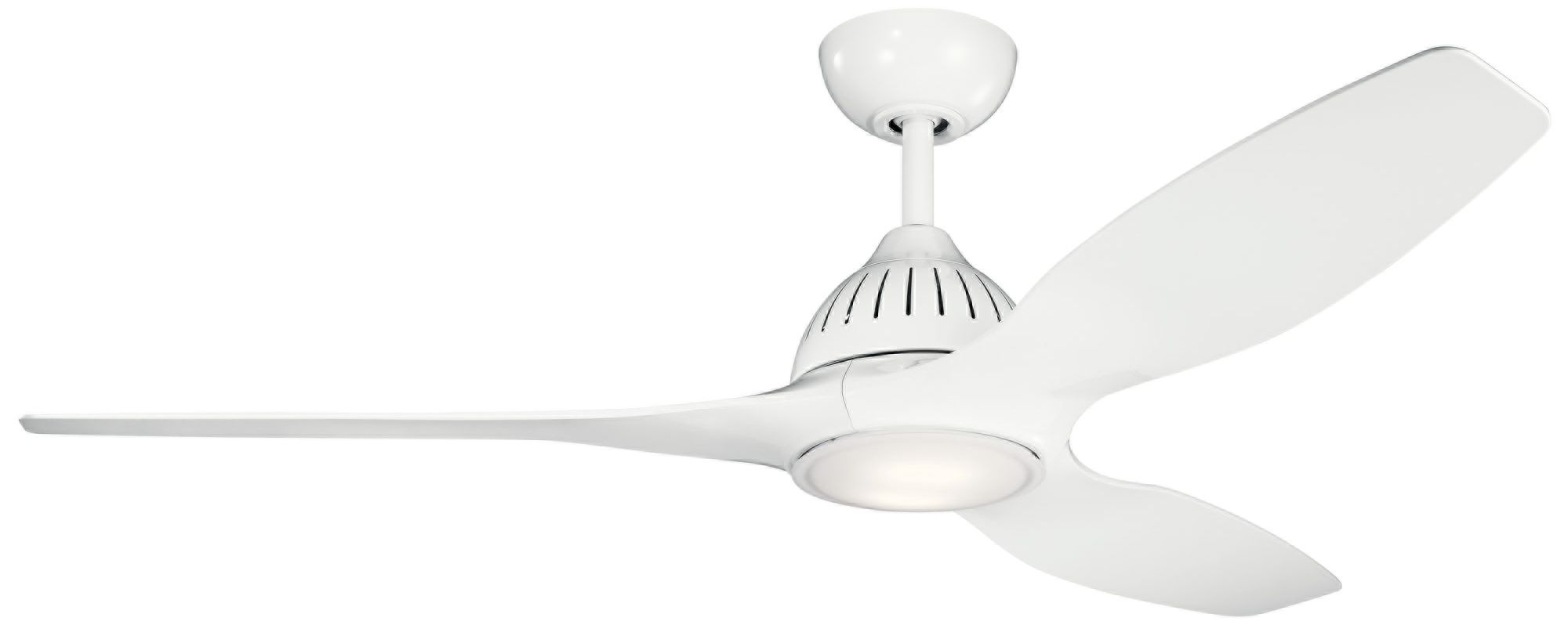 60" Kichler Jace White LED Ceiling Fan 65F74 Lamps Plus