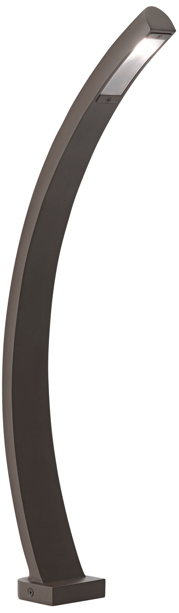 Kichler 22"H Curved Textured Architectural Bronze Path Light