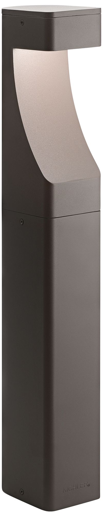 Kichler 27" High Textured Architectural Bronze Bollard Light