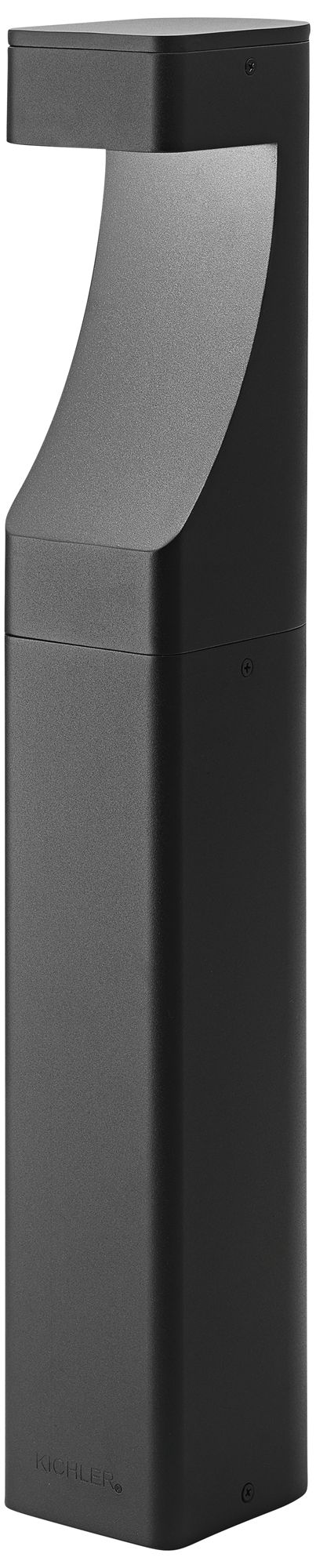 Kichler 27" High Textured Black Bollard Light