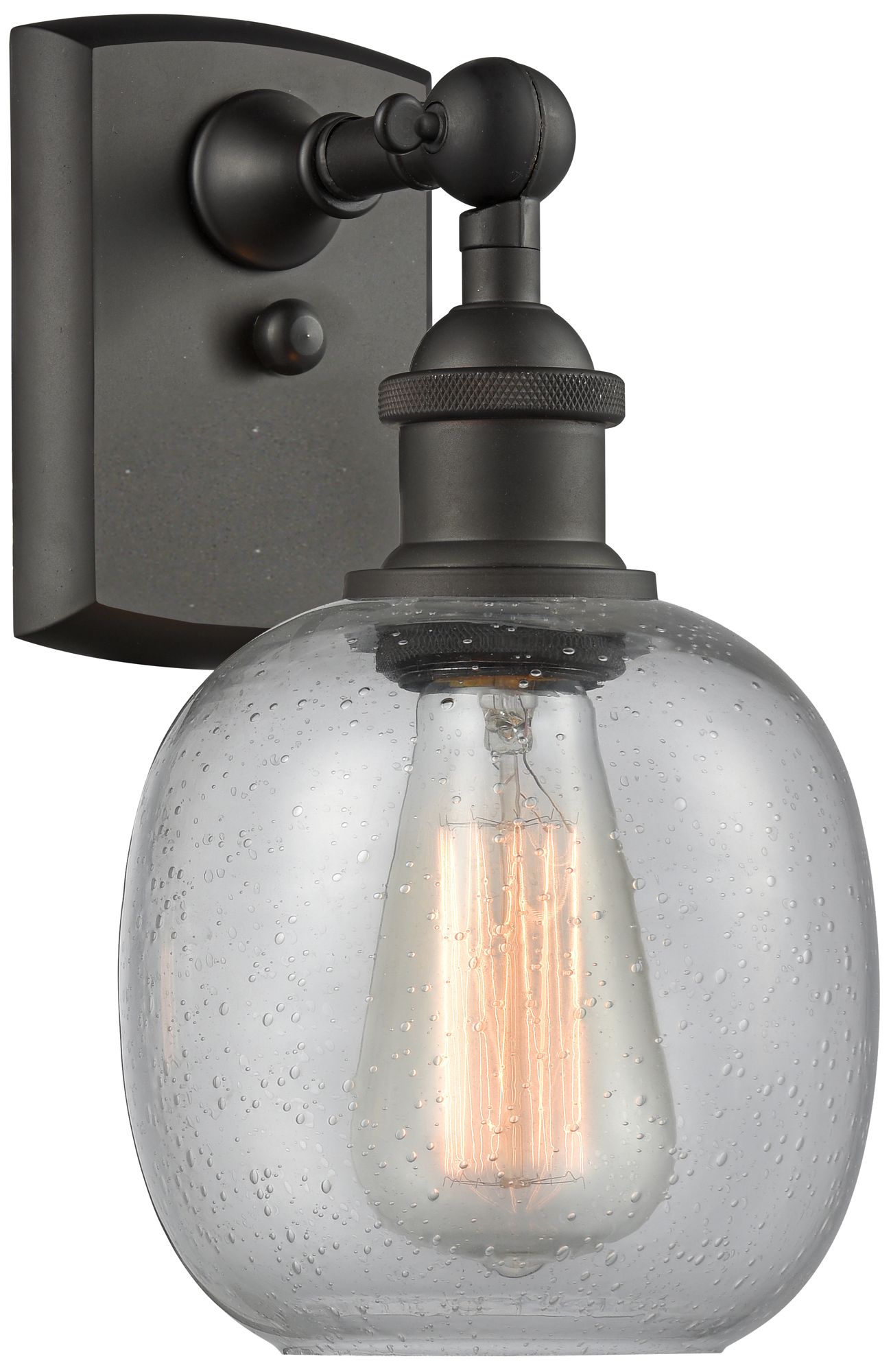 Belfast 11" High Oil-Rubbed Bronze Adjustable Wall Sconce