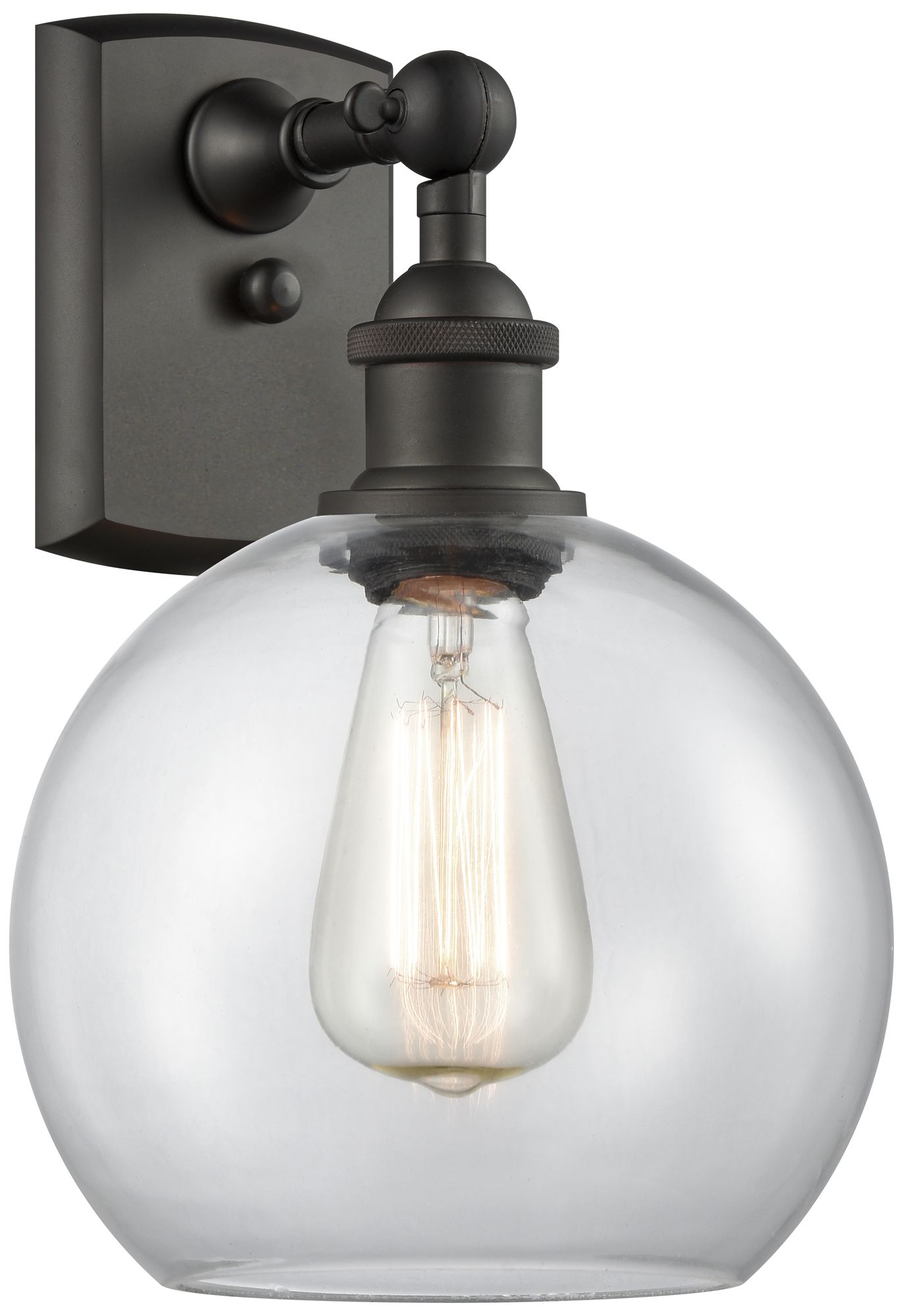 Athens 13" High Oil-Rubbed Bronze Adjustable Wall Sconce