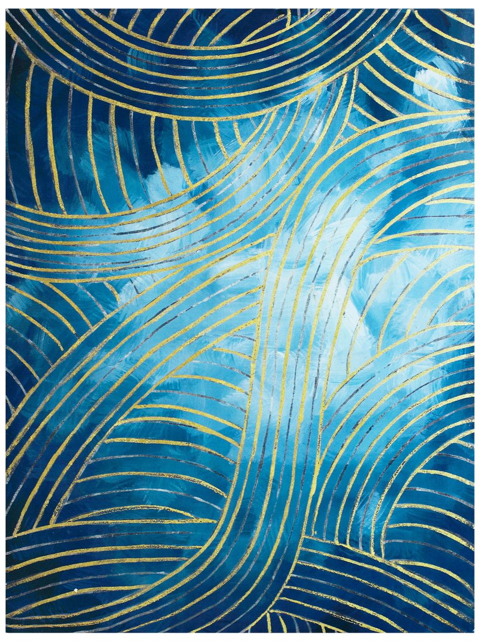 Crestview Collection Crossover 40" High Canvas Wall Art