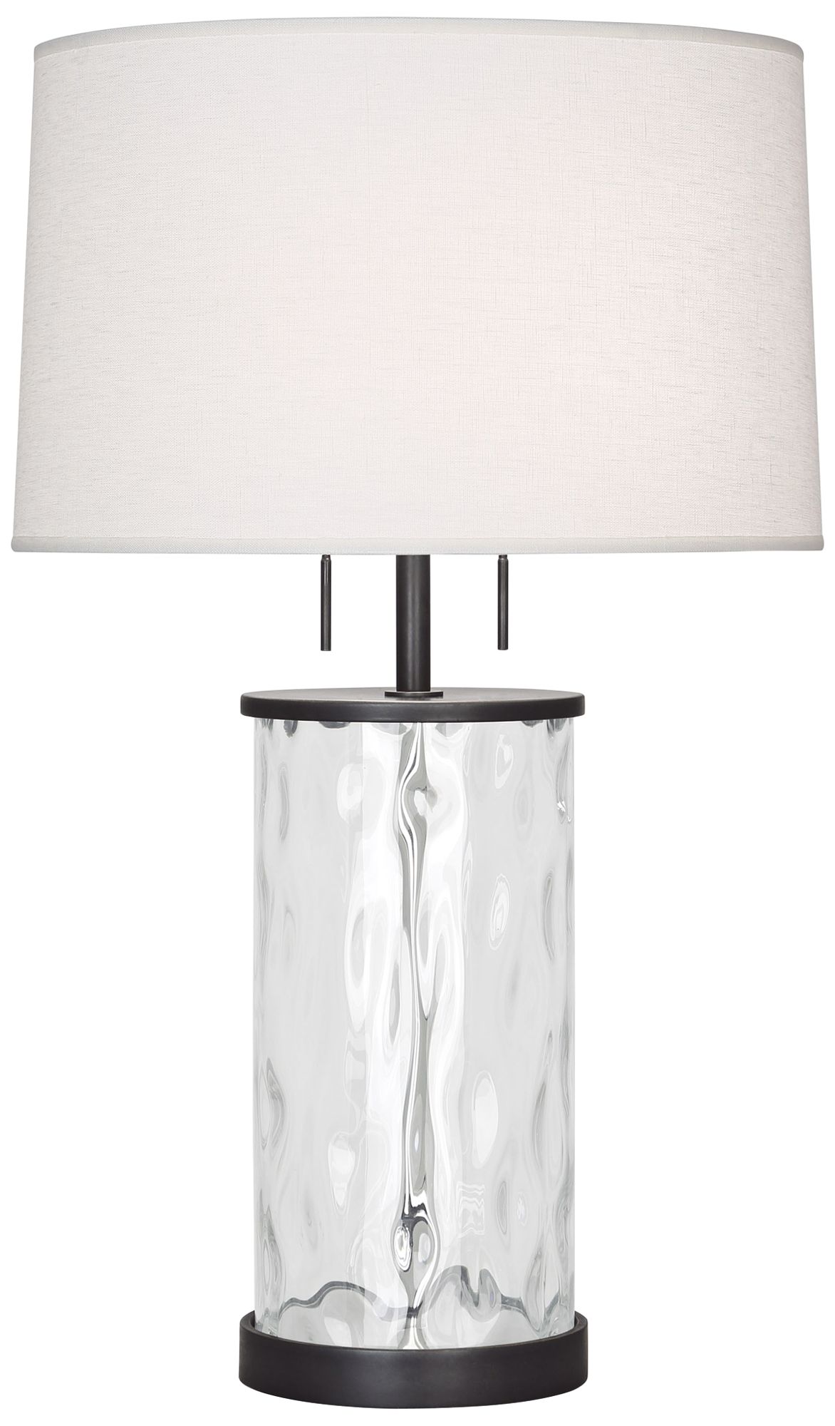 bronze glass table lamp