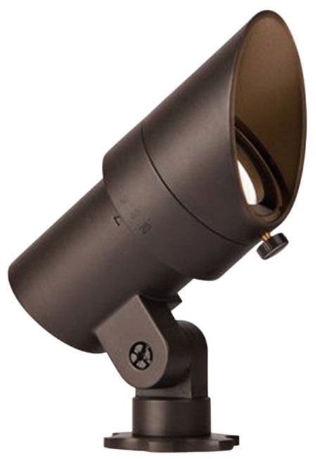 WAC Landscape 4"H Bronze 2700K LED Mini Accent Spot Light